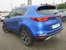 USED 2019 19 KIA SPORTAGE 1.6 GT-LINE ISG 5d 175 BHP Finished in BLUE FLAME METALLIC with Full LEATHER trim.This new Sportage is one of the best SUV's on the market. It offers striking looks and spacious interior.  Features include Sat Nav, 19-inch alloys, tinted windows, rain-sensing wipers, LED headlights, keyless start, leather upholstery, heated front and rear seats, 8-inch touchscreen infotainment system with built-in smartphone mirroring, upgraded JBL stereo, cruise control, lane-keeping assist and rear parking sensors.