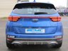 USED 2019 19 KIA SPORTAGE 1.6 GT-LINE ISG 5d 175 BHP Finished in BLUE FLAME METALLIC with Full LEATHER trim.This new Sportage is one of the best SUV's on the market. It offers striking looks and spacious interior.  Features include Sat Nav, 19-inch alloys, tinted windows, rain-sensing wipers, LED headlights, keyless start, leather upholstery, heated front and rear seats, 8-inch touchscreen infotainment system with built-in smartphone mirroring, upgraded JBL stereo, cruise control, lane-keeping assist and rear parking sensors.