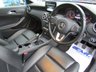 USED 2015 65 MERCEDES-BENZ A-CLASS 1.5 A 180 D SE 5d 107 BHP Finished in SOUTH SEA BLUE with contrasting FULL EBONY LEATHER trim. This A class certainly looks smart, with its slim lights and smooth body panels. There's plenty of room in the front and the back which will suit the average family. Features include, &pound;ZERO ROAD TAX, SAT NAV, EBONY LEATHER, REAR VIEW CAMERA, B/TOOTH, Cruise Control and much more. Dealer serviced at 11787 miles, 23094 miles, 34044 miles, 48744 miles and at 61533 miles.