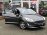 USED 2017 67 FORD FIESTA 1.0 ZETEC 5d 99 BHP Finished in SPECIAL MAGNETIC GREY PEARL with contrasting GREY Cloth interior trim. This Fiesta is a small family 5 door car that you can really enjoy driving. Economical and cheap to run, stylish to look at and some great features. Specification includes, Sat Nav,  B/Tooth, Alloys, Air Con and much more, makes this a must for the first time driver or small family. Dealer Serviced at 15789 miles and at 24892 miles. MOT is due 6/11/2021.