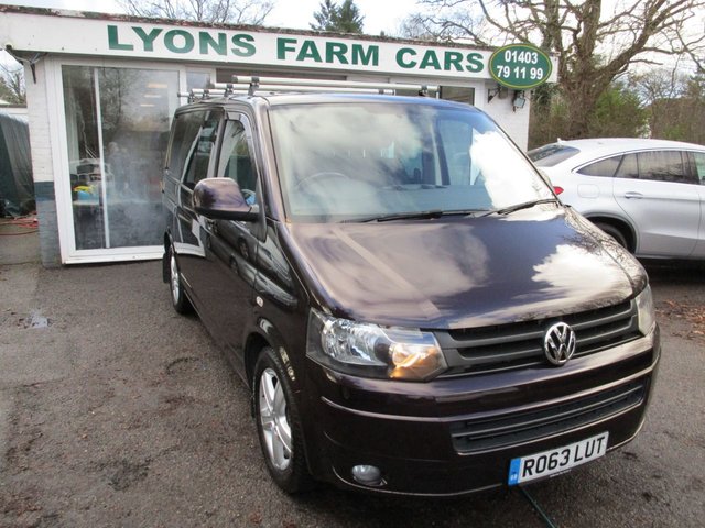2013 63 Volkswagen Transporter 2.0 T30 HIGHLINE TDI KOMBI BLUEMOTION TECH 139 BHP *HUGE SPEC*
