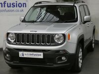 USED 2017 67 JEEP RENEGADE 1.6 LONGITUDE 5d 108 BHP SAT NAV 1 OWNER FSH