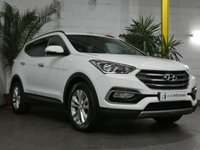 USED 2017 HYUNDAI SANTA FE 2.2 CRDI PREMIUM BLUE DRIVE 5d 197 BHP 7 SEATS SAT NAV LEATHER