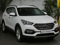 USED 2017 HYUNDAI SANTA FE 2.2 CRDI PREMIUM BLUE DRIVE 5d 197 BHP 7 SEATS SAT NAV LEATHER