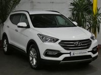 USED 2017 HYUNDAI SANTA FE 2.2 CRDI PREMIUM BLUE DRIVE 5d 197 BHP 7 SEATS SAT NAV LEATHER
