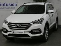 USED 2017 HYUNDAI SANTA FE 2.2 CRDI PREMIUM BLUE DRIVE 5d 197 BHP 7 SEATS SAT NAV LEATHER