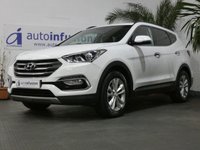 USED 2017 HYUNDAI SANTA FE 2.2 CRDI PREMIUM BLUE DRIVE 5d 197 BHP 7 SEATS SAT NAV LEATHER