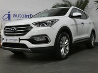USED 2017 HYUNDAI SANTA FE 2.2 CRDI PREMIUM BLUE DRIVE 5d 197 BHP 7 SEATS SAT NAV LEATHER