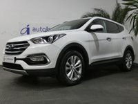 USED 2017 HYUNDAI SANTA FE 2.2 CRDI PREMIUM BLUE DRIVE 5d 197 BHP 7 SEATS SAT NAV LEATHER