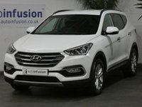 USED 2017 HYUNDAI SANTA FE 2.2 CRDI PREMIUM BLUE DRIVE 5d 197 BHP 7 SEATS SAT NAV LEATHER