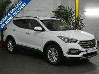 USED 2017 HYUNDAI SANTA FE 2.2 CRDI PREMIUM BLUE DRIVE 5d 197 BHP 7 SEATS SAT NAV LEATHER