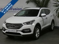 USED 2017 HYUNDAI SANTA FE 2.2 CRDI PREMIUM BLUE DRIVE 5d 197 BHP 7 SEATS SAT NAV LEATHER