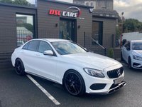 USED 2017 67 MERCEDES-BENZ C CLASS 2.1 C 220 D AMG LINE 4d 170 BHP 20" AMG ALLOYS OPTIONAL &pound;895
