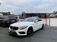 USED 2017 67 MERCEDES-BENZ C CLASS 2.1 C 220 D AMG LINE 4d 170 BHP 20" AMG ALLOYS OPTIONAL &pound;895