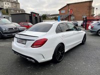 USED 2017 67 MERCEDES-BENZ C CLASS 2.1 C 220 D AMG LINE 4d 170 BHP 20" AMG ALLOYS OPTIONAL &pound;895