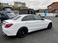 USED 2017 67 MERCEDES-BENZ C CLASS 2.1 C 220 D AMG LINE 4d 170 BHP 20" AMG ALLOYS OPTIONAL &pound;895