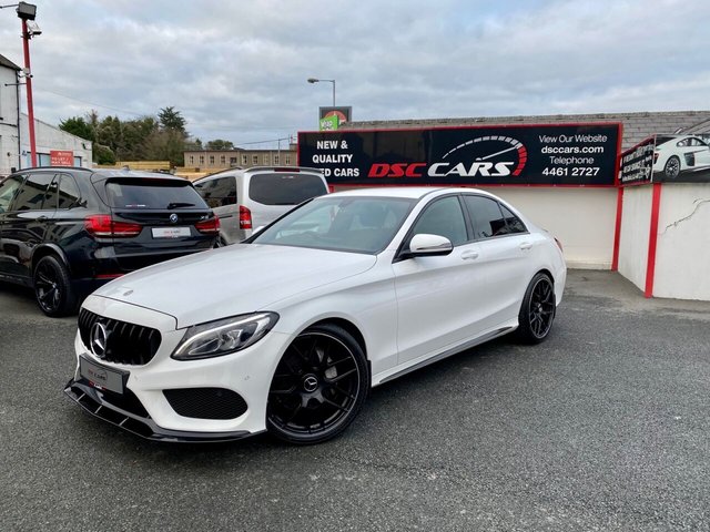 2017 67 Mercedes-Benz C Class 2.1 C 220 D AMG LINE 4d 170 BHP