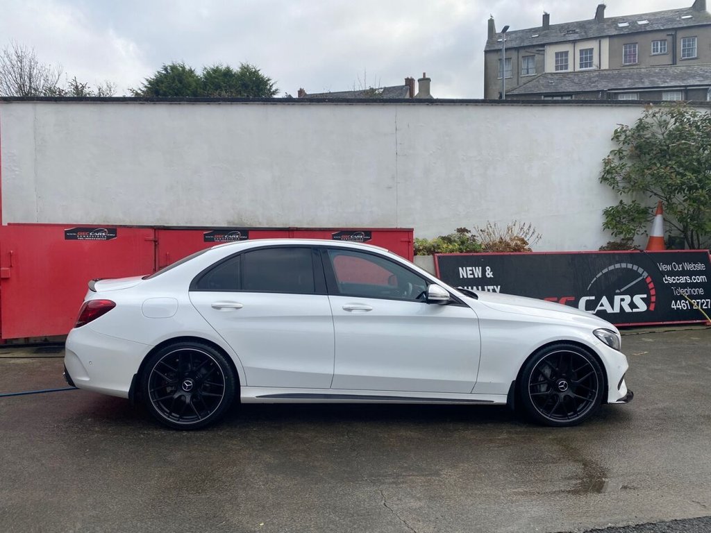 USED 2017 67 MERCEDES-BENZ C CLASS 2.1 C 220 D AMG LINE 4d 170 BHP 20" AMG ALLOYS OPTIONAL &pound;895