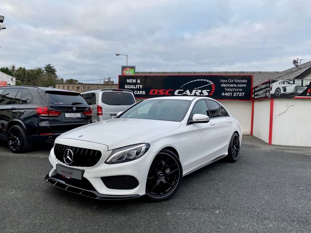 USED 2017 67 MERCEDES-BENZ C CLASS 2.1 C 220 D AMG LINE 4d 170 BHP 20" AMG ALLOYS OPTIONAL &pound;895