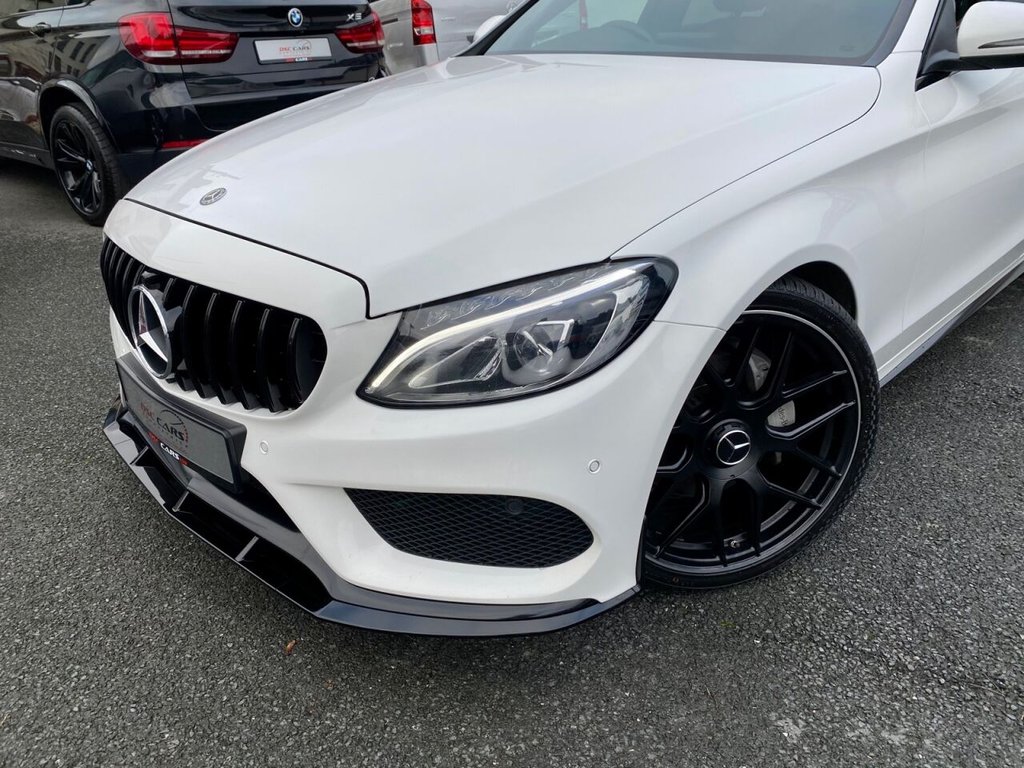 USED 2017 67 MERCEDES-BENZ C CLASS 2.1 C 220 D AMG LINE 4d 170 BHP 20" AMG ALLOYS OPTIONAL &pound;895