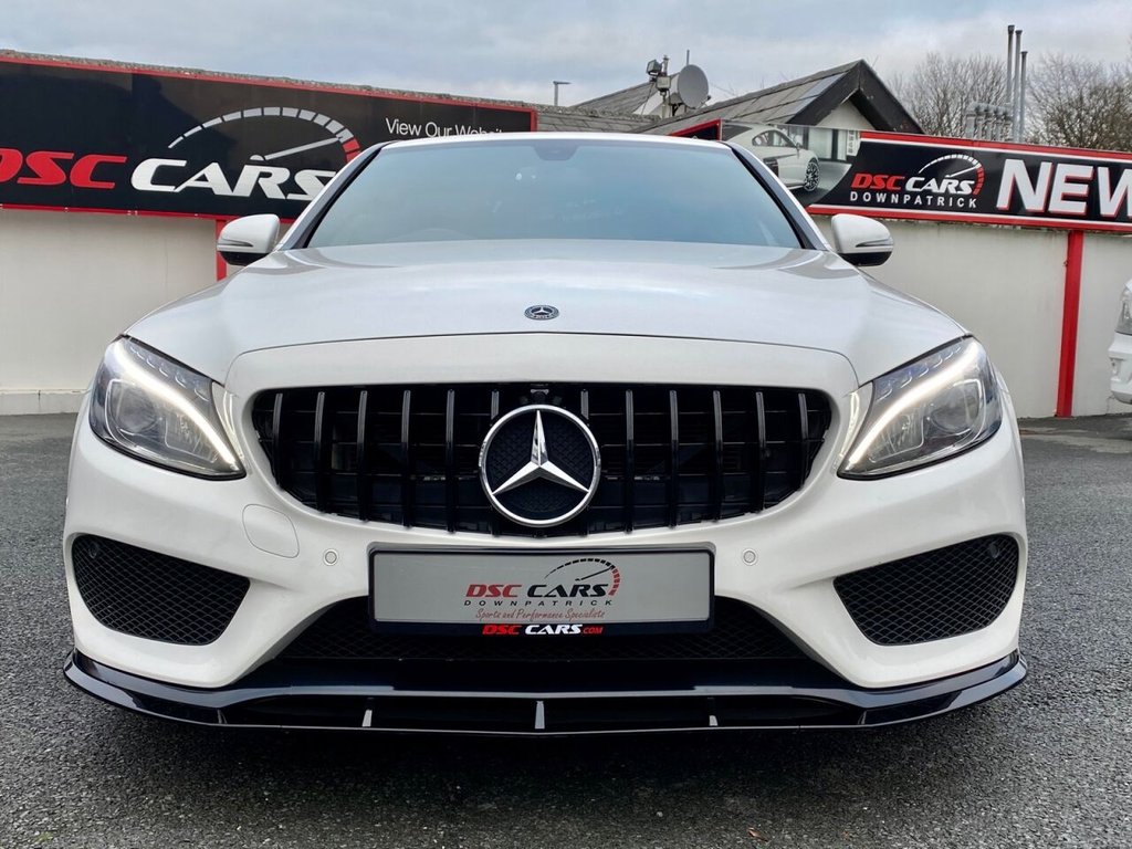 USED 2017 67 MERCEDES-BENZ C CLASS 2.1 C 220 D AMG LINE 4d 170 BHP 20" AMG ALLOYS OPTIONAL &pound;895