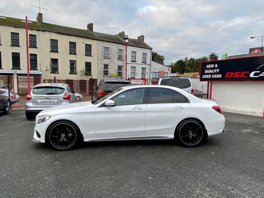 USED 2017 67 MERCEDES-BENZ C CLASS 2.1 C 220 D AMG LINE 4d 170 BHP 20" AMG ALLOYS OPTIONAL &pound;895