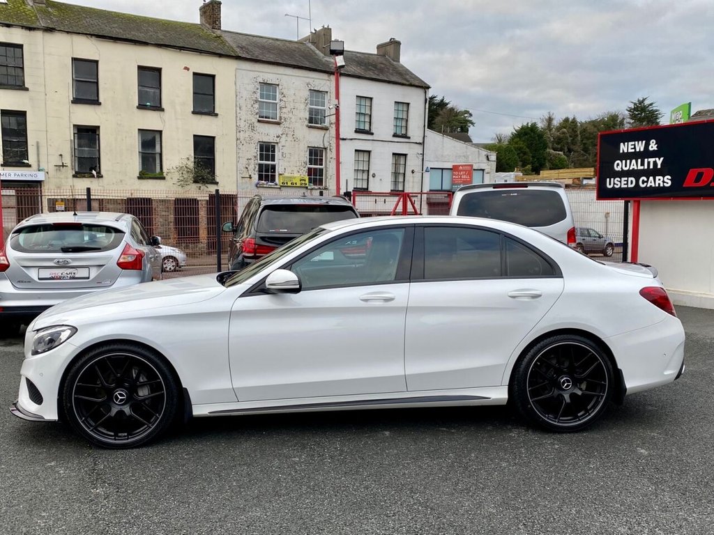 USED 2017 67 MERCEDES-BENZ C CLASS 2.1 C 220 D AMG LINE 4d 170 BHP 20" AMG ALLOYS OPTIONAL &pound;895