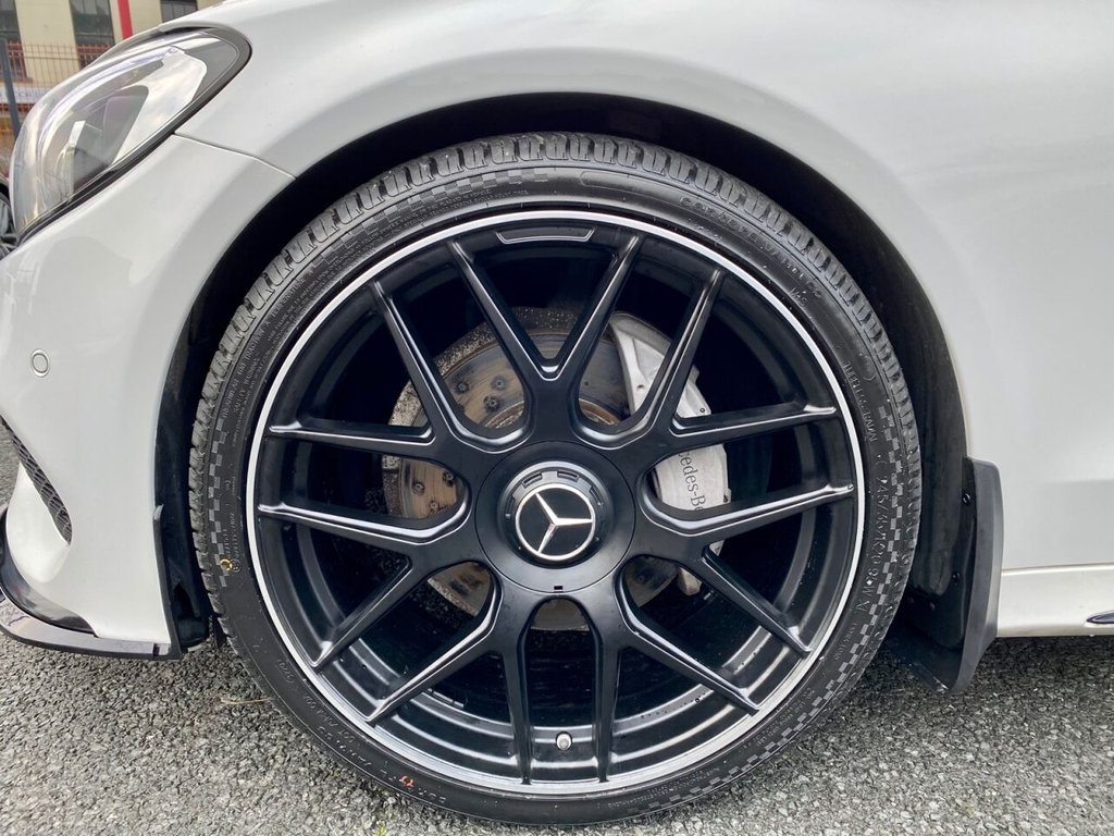 USED 2017 67 MERCEDES-BENZ C CLASS 2.1 C 220 D AMG LINE 4d 170 BHP 20" AMG ALLOYS OPTIONAL &pound;895