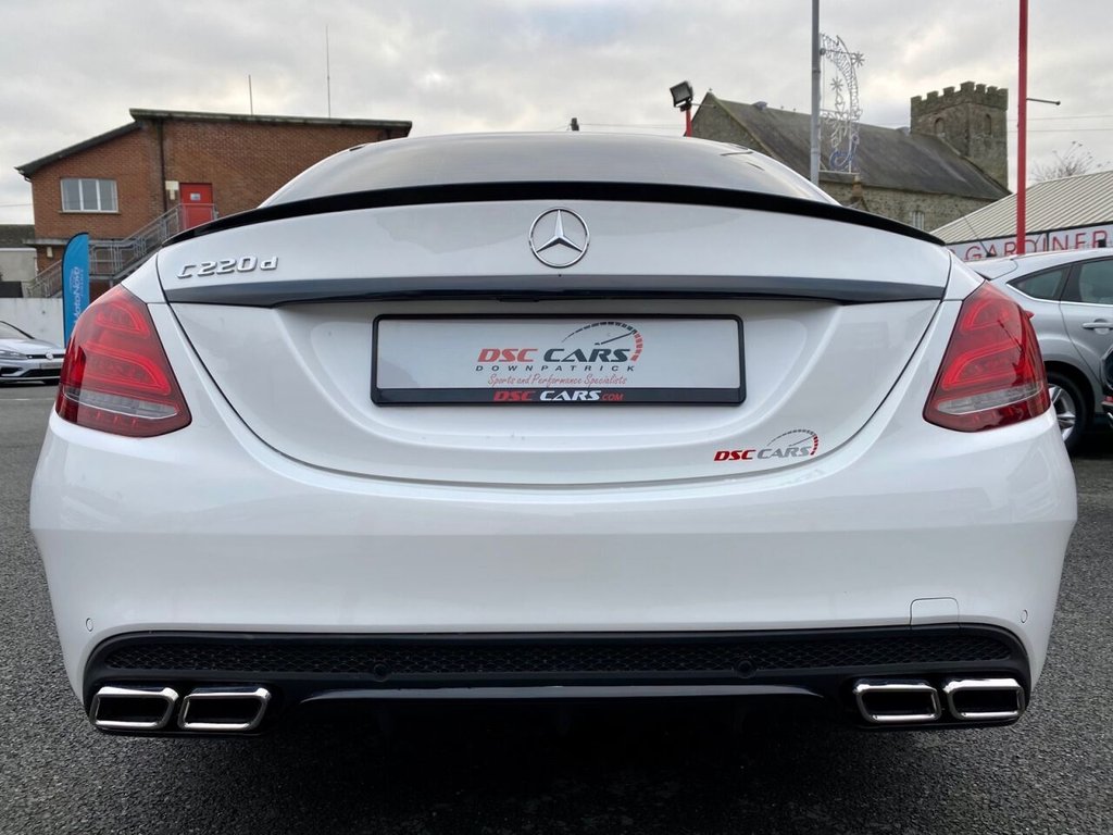 USED 2017 67 MERCEDES-BENZ C CLASS 2.1 C 220 D AMG LINE 4d 170 BHP 20" AMG ALLOYS OPTIONAL &pound;895
