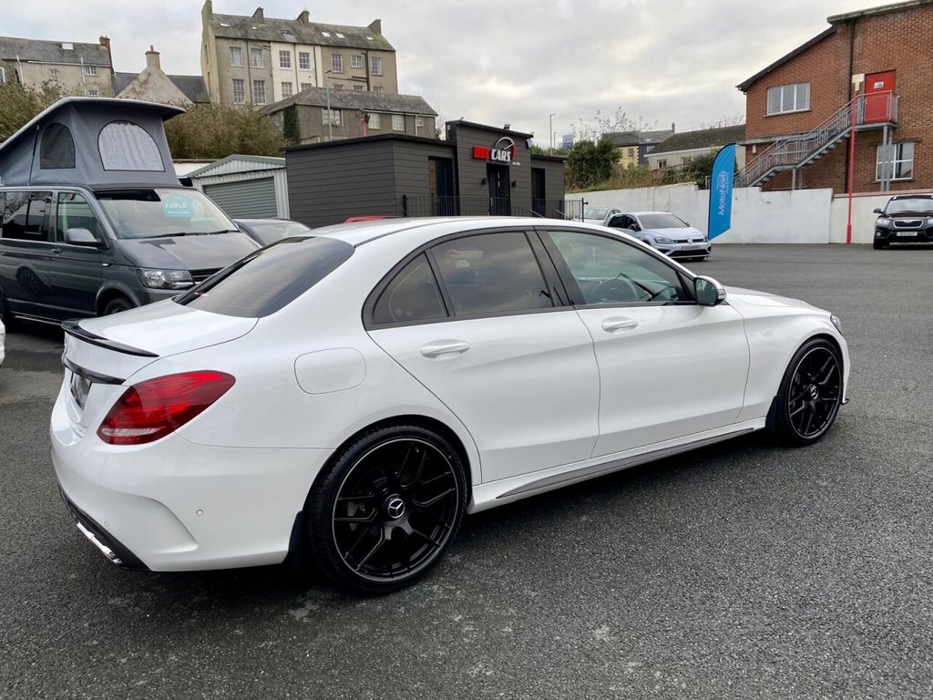 USED 2017 67 MERCEDES-BENZ C CLASS 2.1 C 220 D AMG LINE 4d 170 BHP 20" AMG ALLOYS OPTIONAL &pound;895