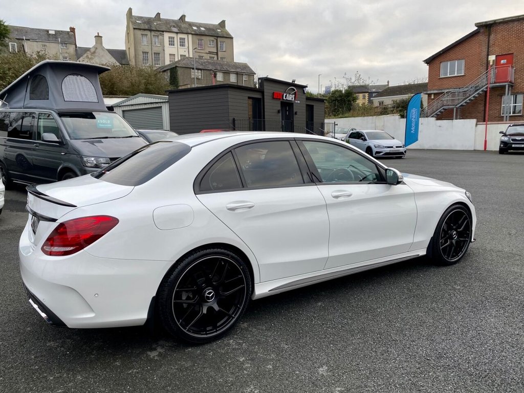USED 2017 67 MERCEDES-BENZ C CLASS 2.1 C 220 D AMG LINE 4d 170 BHP 20" AMG ALLOYS OPTIONAL &pound;895