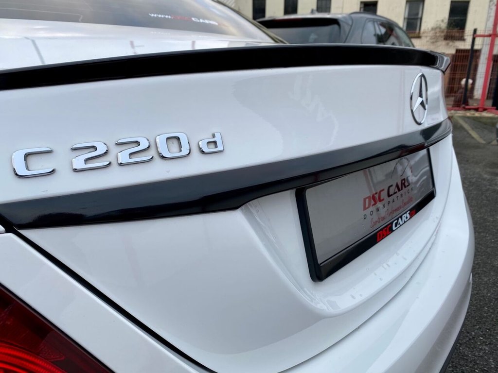 USED 2017 67 MERCEDES-BENZ C CLASS 2.1 C 220 D AMG LINE 4d 170 BHP 20" AMG ALLOYS OPTIONAL &pound;895