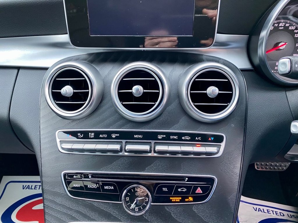 USED 2017 67 MERCEDES-BENZ C CLASS 2.1 C 220 D AMG LINE 4d 170 BHP 20" AMG ALLOYS OPTIONAL &pound;895