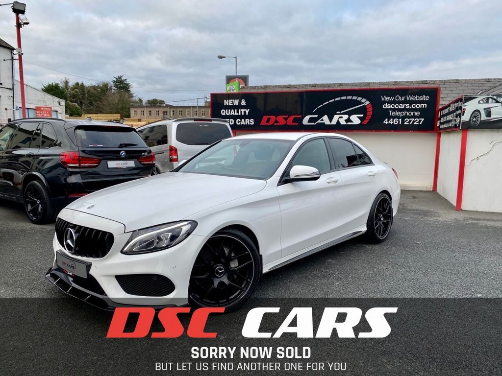 USED 2017 67 MERCEDES-BENZ C CLASS 2.1 C 220 D AMG LINE 4d 170 BHP 20" AMG ALLOYS OPTIONAL &pound;895