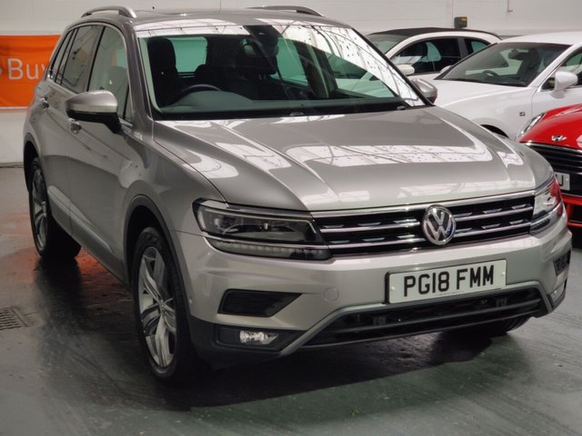 2018 18 Volkswagen Tiguan 2.0 SEL TSI BMT 4MOTION DSG 5d 177 BHP