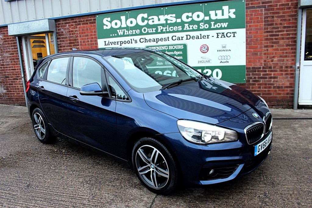 2016 66 BMW 2 SERIES 1.5 218I SPORT ACTIVE TOURER 5d AUTO 134 BHP