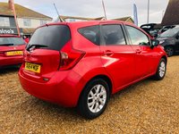 USED 2014 64 NISSAN NOTE 1.2 ACENTA PREMIUM SAFETY 5 DOOR Low Mileage, Fsh, 360 Cameras
