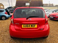 USED 2014 64 NISSAN NOTE 1.2 ACENTA PREMIUM SAFETY 5 DOOR Low Mileage, Fsh, 360 Cameras