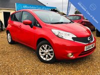 USED 2014 64 NISSAN NOTE 1.2 ACENTA PREMIUM SAFETY 5 DOOR Low Mileage, Fsh, 360 Cameras
