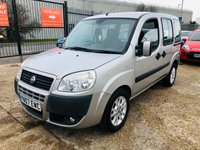 USED 2007 07 FIAT DOBLO 1.4 8V DYNAMIC H/R 5d 77 BHP Wheelchair Adapted Vehicle - Full Service History