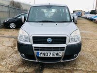USED 2007 07 FIAT DOBLO 1.4 8V DYNAMIC H/R 5d 77 BHP Wheelchair Adapted Vehicle - Full Service History
