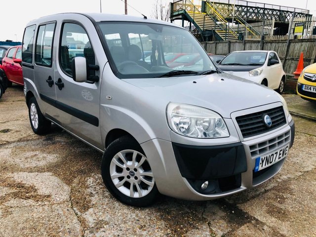2007 07 Fiat Doblo 1.4 8V DYNAMIC H/R 5d 77 BHP