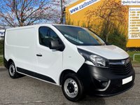 USED 2017 17 VAUXHALL VIVARO 1.6 L1H1 2700 CDTI 95 [ MOBILE WORKSHOP RACKING ] SWB L/ROOF P/V 