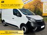 USED 2017 17 VAUXHALL VIVARO 1.6 L1H1 2700 CDTI 95 [ MOBILE WORKSHOP RACKING ] SWB L/ROOF P/V 