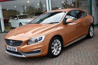 USED 2014 14 VOLVO S60 2.0 D4 BUSINESS EDITION SALOON 6-SPEED 177 BHP 36 Months Nationwide Warranty
