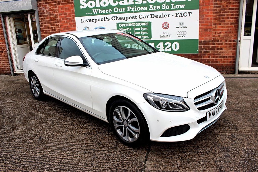 2017 17 MERCEDES-BENZ C-CLASS 1.6 C200 D SPORT 4d 136 BHP