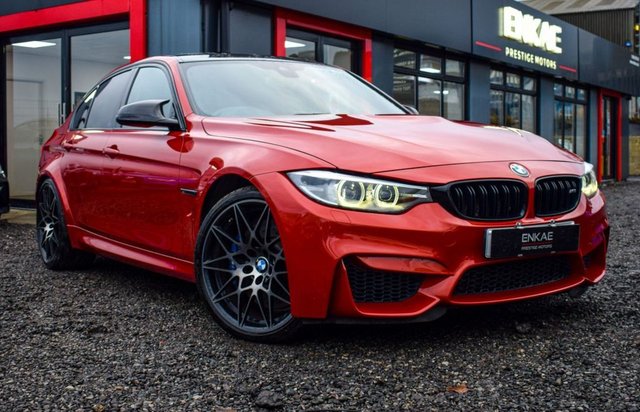 2017 17 BMW M3 3.0 M3 COMPETITION PACKAGE 4d 444 BHP