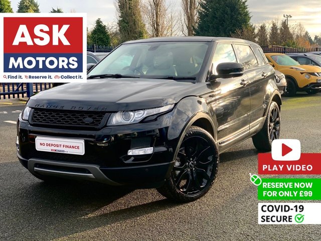 View our LAND ROVER RANGE ROVER EVOQUE