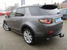 USED 2015 15 LAND ROVER DISCOVERY SPORT 2.2 SD4 HSE LUXURY 5d 190 BHP Finished in CORRIS GREY MET with contrasting IVORY CLIMATE LEATHER SEATS. This Discovery Sport is practical, incredible off road and a comfy SUV that has 7 Seats that will swallow your family and luggage. FEATURES include Panoramic Glass Roof, Electric Rear Boot, Climate Leather Seats, Sat Nav, 20" ALLOYS, Heated Steering Wheel, Reversing Camera, Park sensors Auto Parking and much more. Dealer serviced at 17520 miles, 30617 miles, 43356 miles and by EMC at 55433 miles. MOT due 19/10/2020