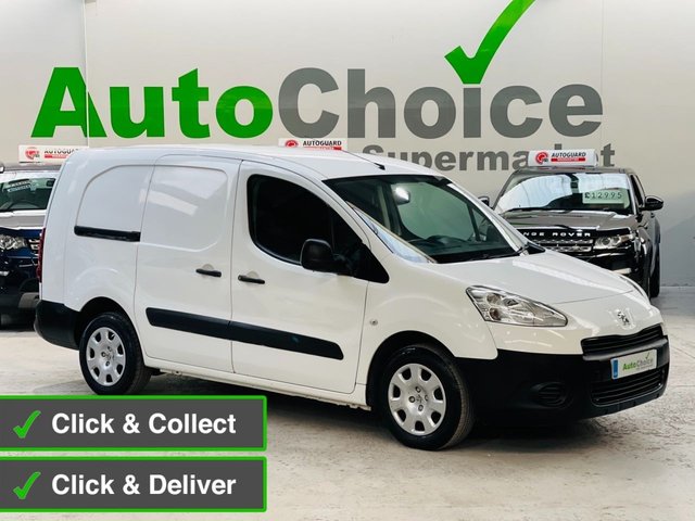 View our PEUGEOT PARTNER